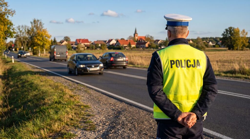 Bezpieczeństwo na drodze: Policjanci w akcji „Kierujący-Pieszy